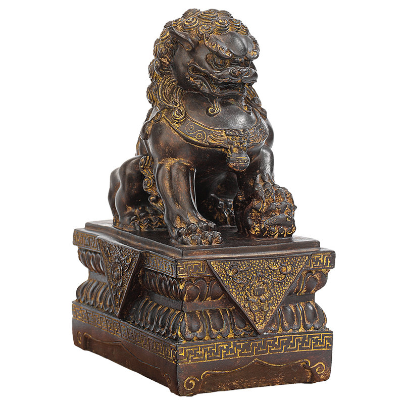 Chinese Guardian Female Foo Dog Figurine