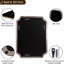 Miroir de salle de bain Modern Cadre en acier inoxydable-856112434-852258373