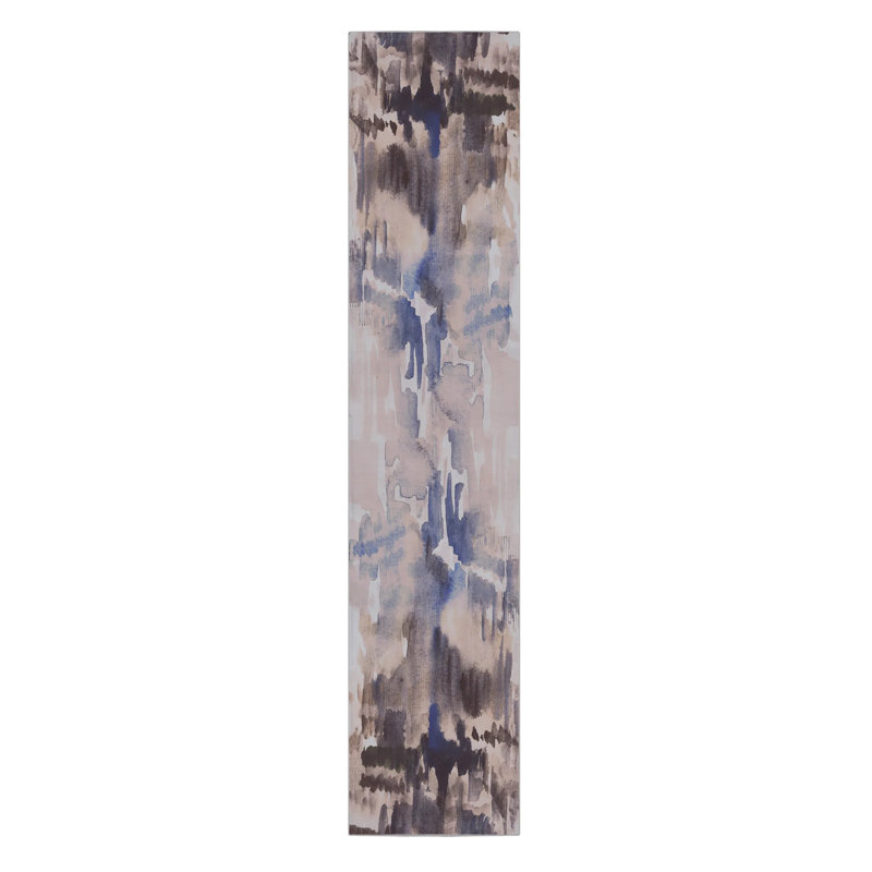 Abstract Indoor Rug, Runner 2'9" x 12'
