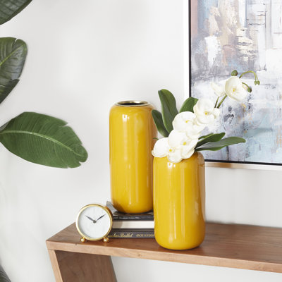 Lusya Metal Table Vase