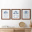 «Garden Structures I», ensemble de 3 reproductions d'art sur toile encadrées-411247736-411247737