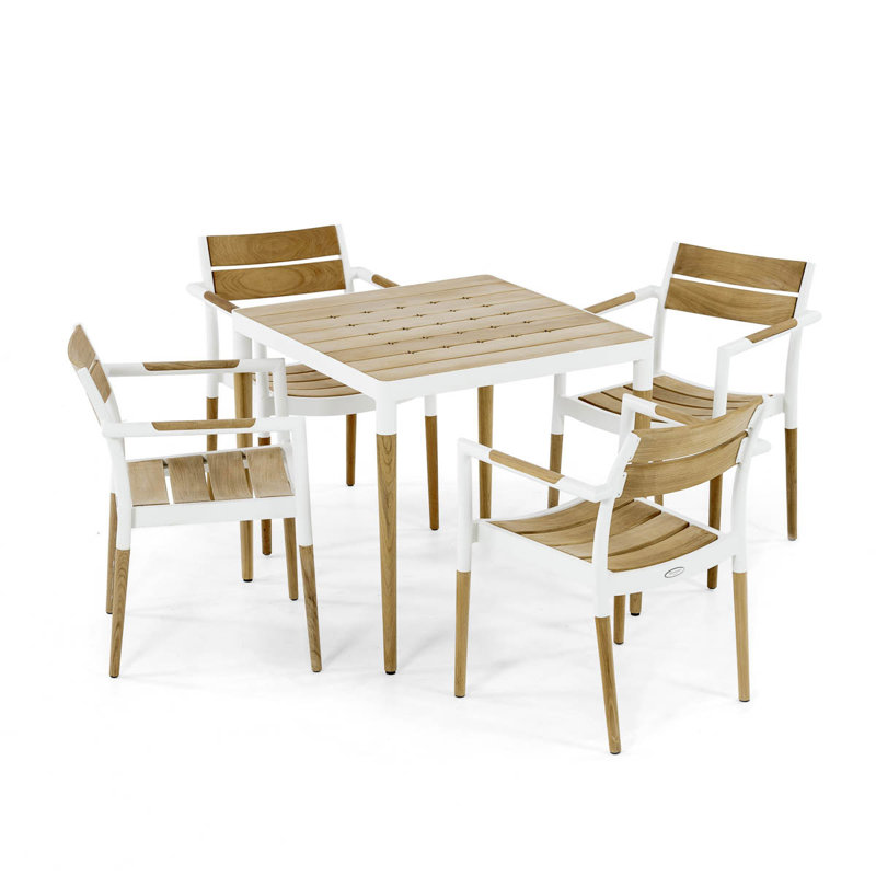 Outdoor Square Teak Dining Table