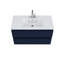 Ensemble de meuble-lavabo mural flottant en céramique 36 po Salt [18D]-57281275