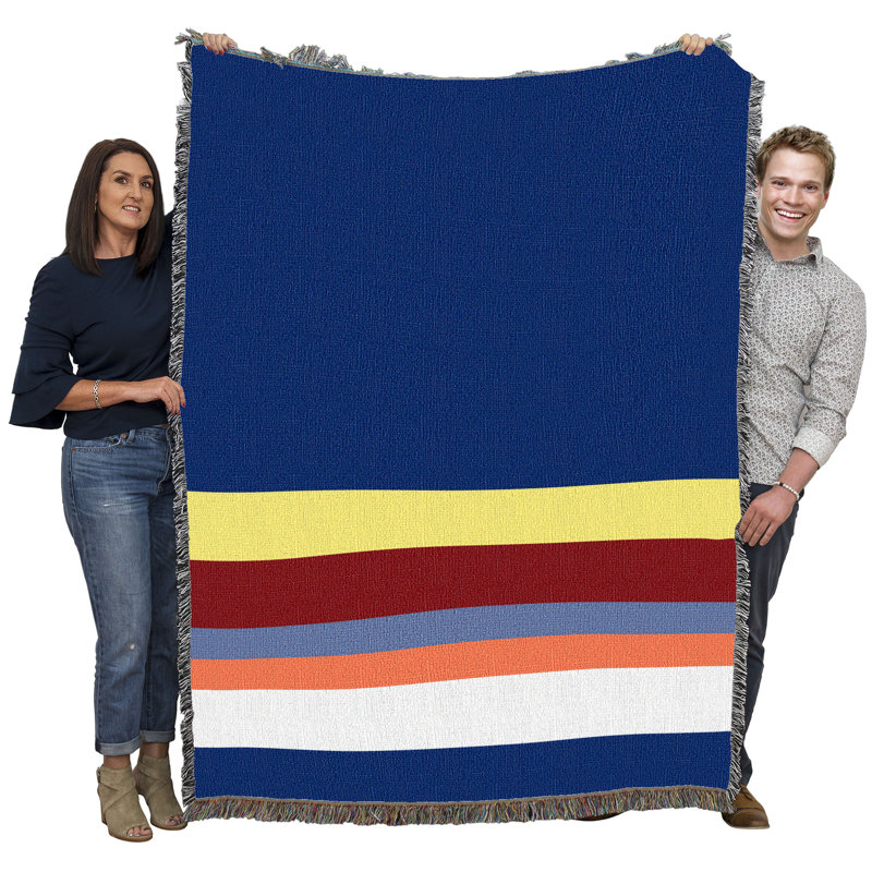 #N / A, Bleu / rouge / jaune rayé