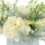 Spring Centerpiece with Hydrangeas, Eucalyptus and Heather