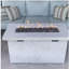 Foyer de table d'extérieur au propane en béton renforcé de fibres de 25 po de hauteur x 42 po de largeur-264311940