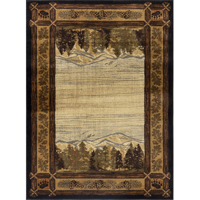Nature's Nest GC_CBL3009 Lodge Area Rug