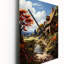 Paysage de campagne anglaise en Angleterre - horloge murale moderne Angleterre-99632207