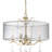Vogan 4 - Light Steel Dimmable Drum Chandelier-88450696
