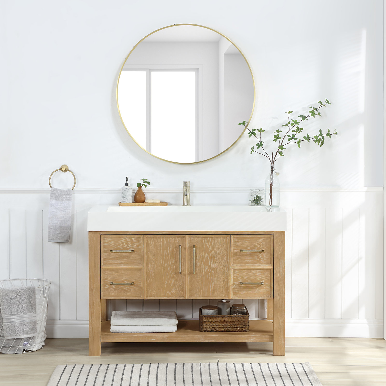 Maho 47.4'' Single Bathroom Vanity