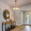 Chrispher 3-Light White Lantern Drum Chandelier with Frosted Glass shade