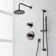 Vassor Pressure Balance Shower System with Slide Bar and Hand Shower