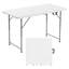 Table pliante en plastique 4 pi