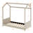 Searsboro  Velvet House Bed Wood Bed-1431068800-1431068807