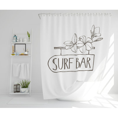 Yasmine Polyester Shower Curtain Set