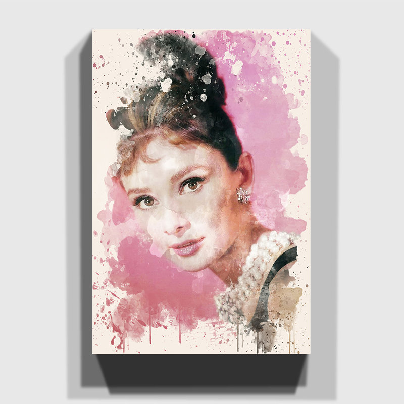 Wrapped Canvas Painting, 50cm H x 35cm W