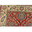 Tapis rouge nouvel âge en laine 5 pi x 6 pi 10 po Garbhan