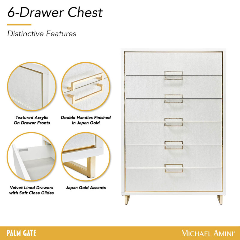 Palm Gate 6 - Drawer Dresser