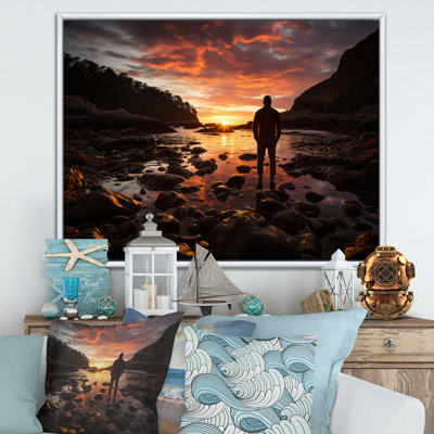 " Rocky Beach Rocky Silhouette I "