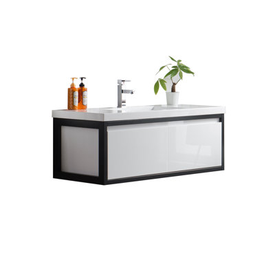 Boswick 47.25'' Single Bathroom Vanity with Top