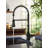 Paterson Spring Pull Down Single Handle Kitchen Faucet with Accessories and with Power Boost-49918759
