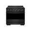 ZLINE Autograph 36 in. Marino Induction Range with 5 Element Cooktop and Polished Gold Accents-16417286