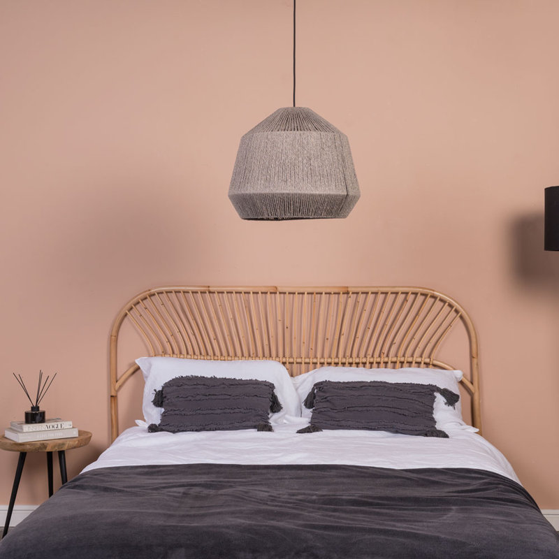 37.5cm H Drum Lamp Shade ( Uno ), Grey