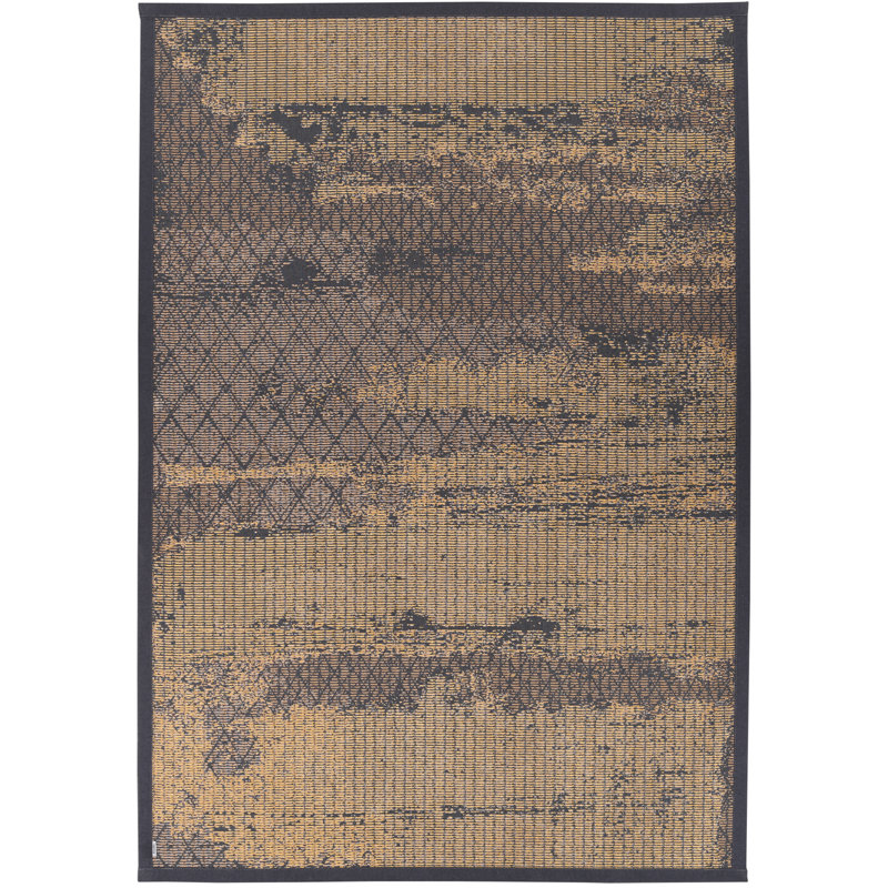 Parrott Striped Hand Woven Area Rug, Rectangle 100 x 160cm