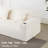 76" Chenille Square Arm Loveseat Sofa, 2 Seater Small Sofa Couch With Cup Holders-572446684