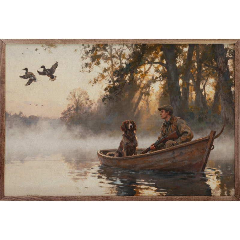 Canard de saison, H 16 po x l 24 po