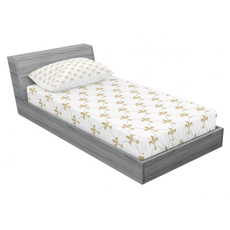 Microfiber Sheet Set, Twin Sheet Set with Fitted Sheet