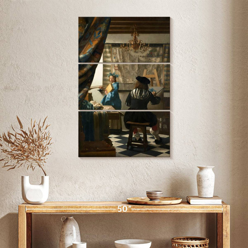 L'art de peindre 1666-1668, H 38 po x l 24 po