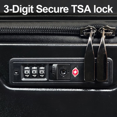 Luggage,With Front Opening,TSA Approved Lock,Hardshell Suitcase