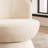 Modern Upholstered Dining Chairs, Boucle Fabric Swivel Barrel Chairs, Wingback Side Chairs, Vanity Chairs-1518962892