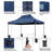 15 x 10 FT Steel Pop-Up Canopy-96057474