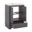Meuble-lavabo autoportant avec tablettes réglables Modern-116925758-116925754