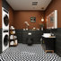 Trienette 47.2'' Single Bathroom Vanity with Ceramic Top