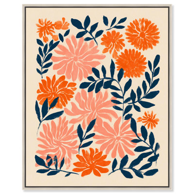 «Dahlia Dusk I», reproduction d'art sur toile par Art Remedy