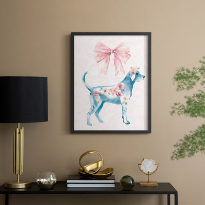 Lacy Macy Framed Print - Solid Wood