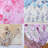 4 Panels Set Tulip Print Sheer Curtains For Living Room & Bedroom, Light Filtering Tulle Window Treatment (39.4X78.7 Inches), Floral Modern Decor-1849195568