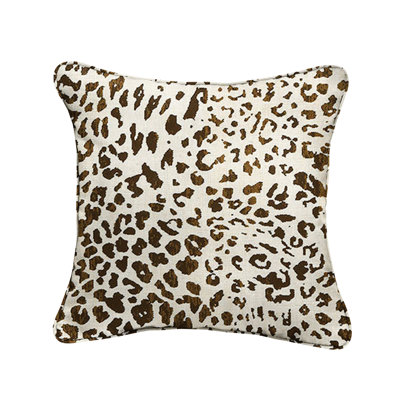  Sunbrella Indoor / Outdoor Animal Print Pillow Cover & Insert