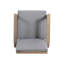 Fauteuil club Temecula, parfait pour se détendre