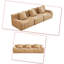 Canapé rembourré 3 places avec base antidérapante Modern-1974633102-1974633098-1974633092