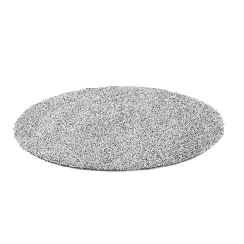 Abigailmarie Machine Washable Grey Indoor Rug, Round 80 cm
