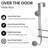 8-Hook Over-The-Door Hook Rack-15866750