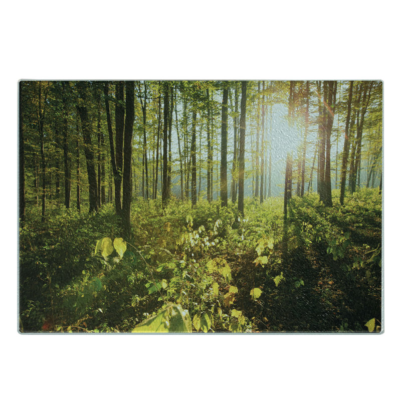 Planche à découper en verre trempé Ambesonne