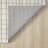 Abani Rugs Malynn PDE130A Machine Washable Ivory Taupe Grid Area Rug-2119119309