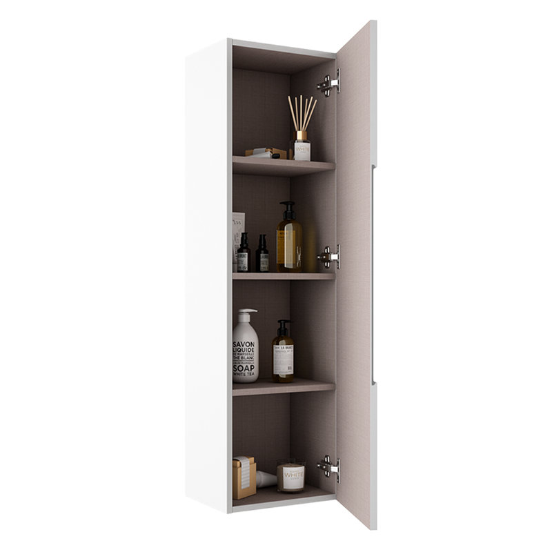 Armoire murale gauche / droite Yuliya - blanc mat, Blanc mat