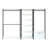 Versatile Freestanding Wood Closet System With Sturdy Metal Frame