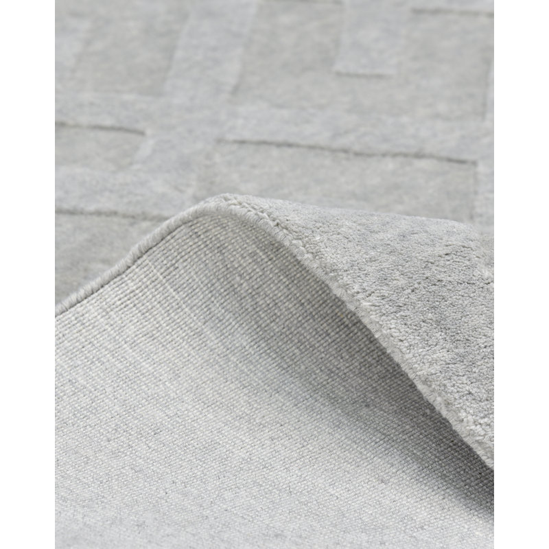 Arlo Area Rug in Light Gray, Rectangle 5' x 8'